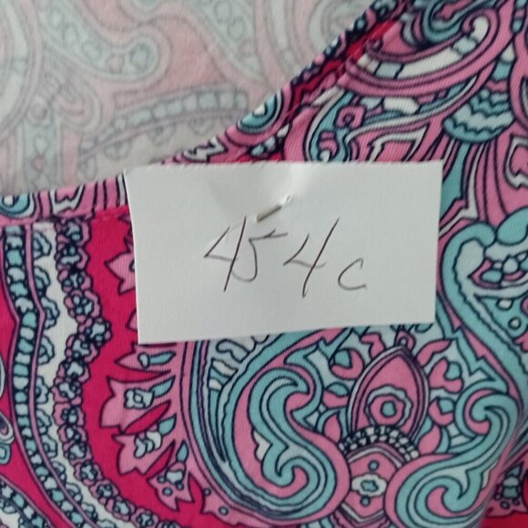 Talbots Multicolor Paisley Long Sleeve Scoop Neck Plus Size Top SZ 3XL - Picture 4 of 9